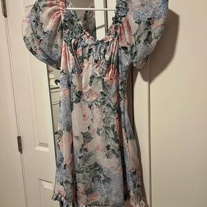 Selkie floral princess night dress NWOT sz small